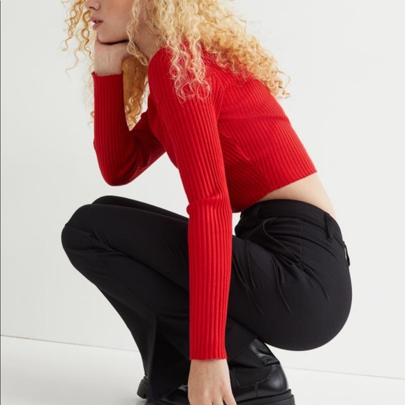 H&M Ribbed Crop Top - Picture 3 of 5